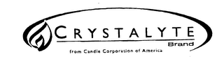 C R Y S T A L Y T E BRAND FROM CANDLE CORPORATION OF AMERICA