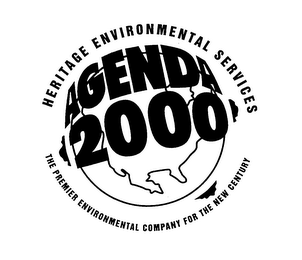 HERITAGE ENVIRONMENTAL SERVICES AGENDA 2000 THE PREMIER ENVIRONMENTAL COMPANY FOR THE NEW CENTURY