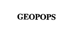 GEOPOPS