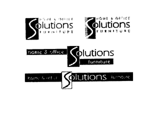 HOME & OFFICE SOLUTION FURNITURE