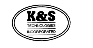 K&S TECHNOLOGIES INCORPORATED