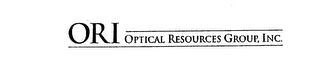 ORI OPTICAL RESOURCES GROUP, INC.