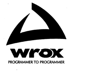 WROX PROGRAMMER TO PROGRAMMER