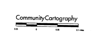 COMMUNITY CARTOGRAPHY 0.05 0 0.05 0.1 MILES