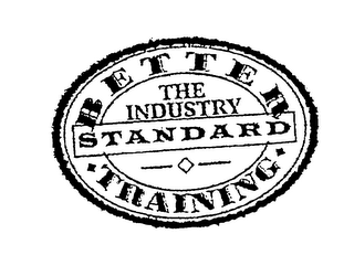 THE INDUSTRY STANDARD BETTER TRAINING