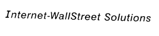 INTERNET-WALL STREET SOLUTIONS