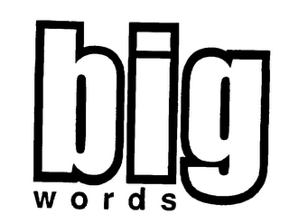 BIG WORDS