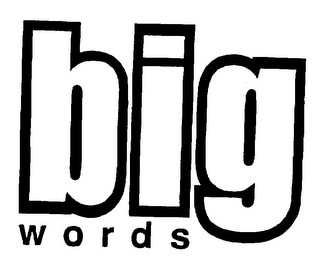 BIG WORDS