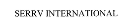 SERRV INTERNATIONAL