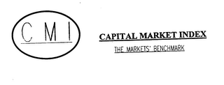 CMI CAPITAL MARKET INDEX THE MARKETS' BENCHMARK