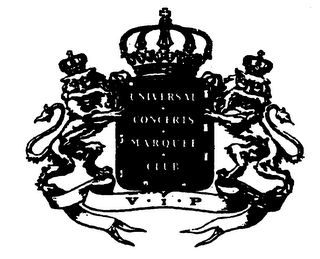 UNIVERSAL CONCERTS MARQUEE CLUB