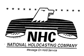 NHC NATIONAL HOLDCASTING COMPANY MESSAGE ON HOLD SERVICE BEYOND THE CALL!