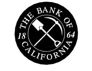 THE BANK OF CALIFORNIA 1864