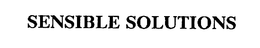SENSIBLE SOLUTIONS