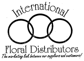 INTERNATIONAL FLORAL DISTRIBUTORS THE MARKETING LINK BETWEEN OUR SUPPLIERS AND CUSTOMERS!