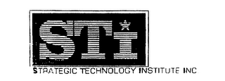 STI STRATEGIC TECHNOLOGY INSTITUTE INC