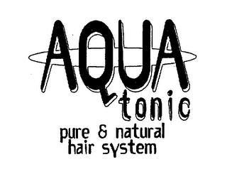 AQUATONIC PURE & NATURAL HAIR SYSTEM