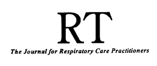 RT THE JOURNAL FOR RESPIRATORY CARE PRACTITIONERS