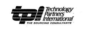 TPI TECHNOLOGY PARTNERS INTERNATIONAL THE SOURCING CONSULTANTS