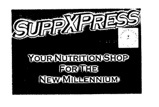 SUPPXPRESS YOUR NUTRITION SHOP FOR THE NEW MILLENNIUM