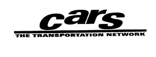 CARS THE TRANSPORTATION NETWORK