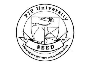 PIP UNIVERSITY SEED TRAINING IS A JOURNEY NOT A DESTINATION EST. 1997