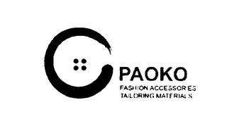 PAOKO FASHION ACCESSORIES TAILORING MATERIALS