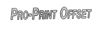 PRO-PRINT OFFSET