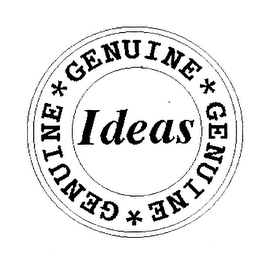 GENUINE IDEAS