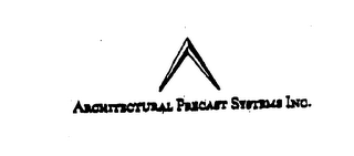 ARCHITECTURAL PRECAST SYSTEMS INC