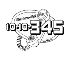 DIAL-SAVE-WIN! 10 10 345 LUCKY DOG PHONE CO.