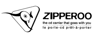 ZIPPEROO THE CD CARRIER THAT GOES WITH YOU LE PORTE-CD PRET-A-PORTER