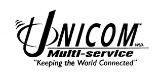 UNICOM WLD. MULTI-SERVICE KEEPING THE WORLD CONNECTED