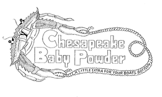 CHESAPEAKE BABY POWDER A LITTLE EXTRA FOR YOUR BOATS BOTTOM