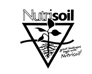 NUTRISOIL GREAT LANDSCAPES BEGIN WITH NUTRISOIL