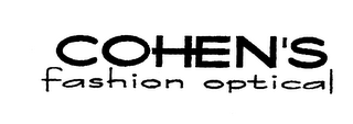 COHEN'S FASHION OPTICAL