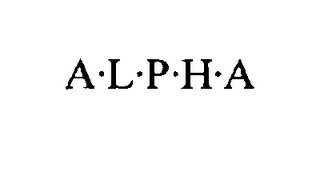 A. L. P. H. A