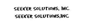 SEEKER SOLUTIONS, INC.