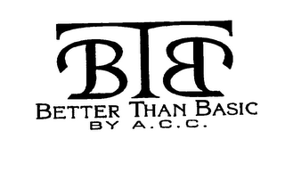 BTB BETTER THAN BASIC BY A.C.C.