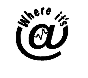 WHERE IT'S @