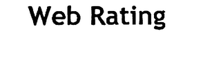 WEB RATING