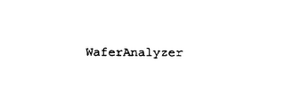 WAFERANALYZER