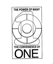 THE POWER OF MANY THE CONVENIENCE OF ONE