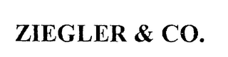 ZIEGLER & CO.