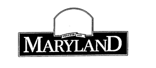 MARYLAND FOUNDED 1634