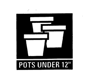 POTS UNDER 12"