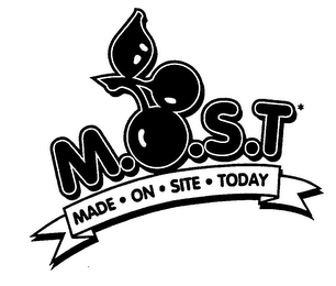 M.O.S.T MADE ON SITE TODAY