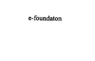 E-FOUNDATON