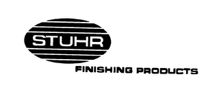 STUHR FINISHING PRODUCTS