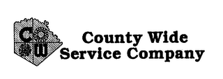 C W COUNTY WIDE SERVICE COMPANY